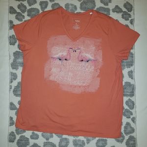 Sonoma XL top w/Flamingo graphics 😍💗🦩🦩